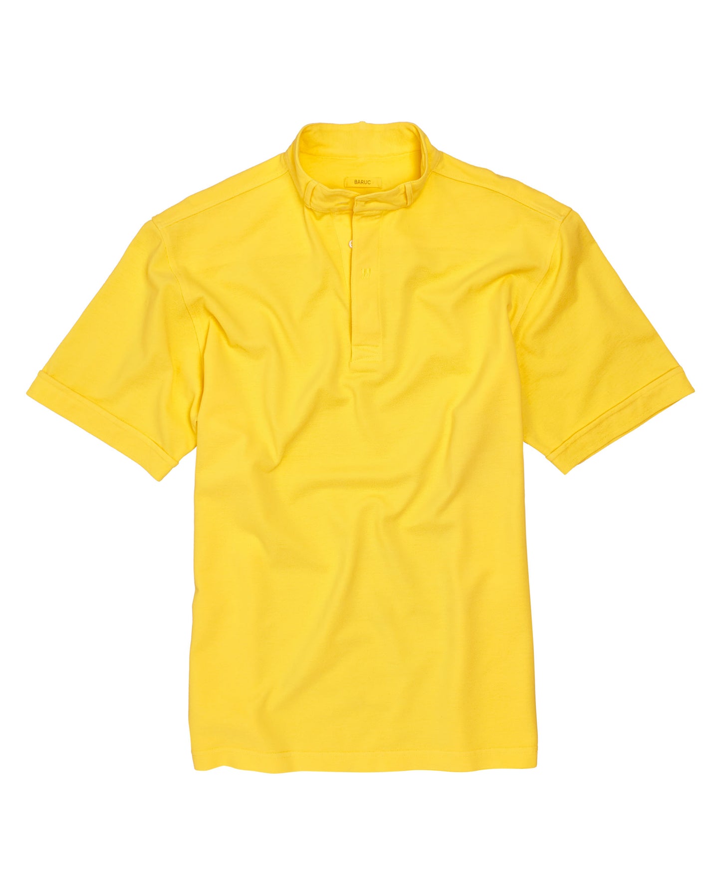 SHORT SLEEVE yellow TURKANA POLO by BARUC | 71402_0021_2