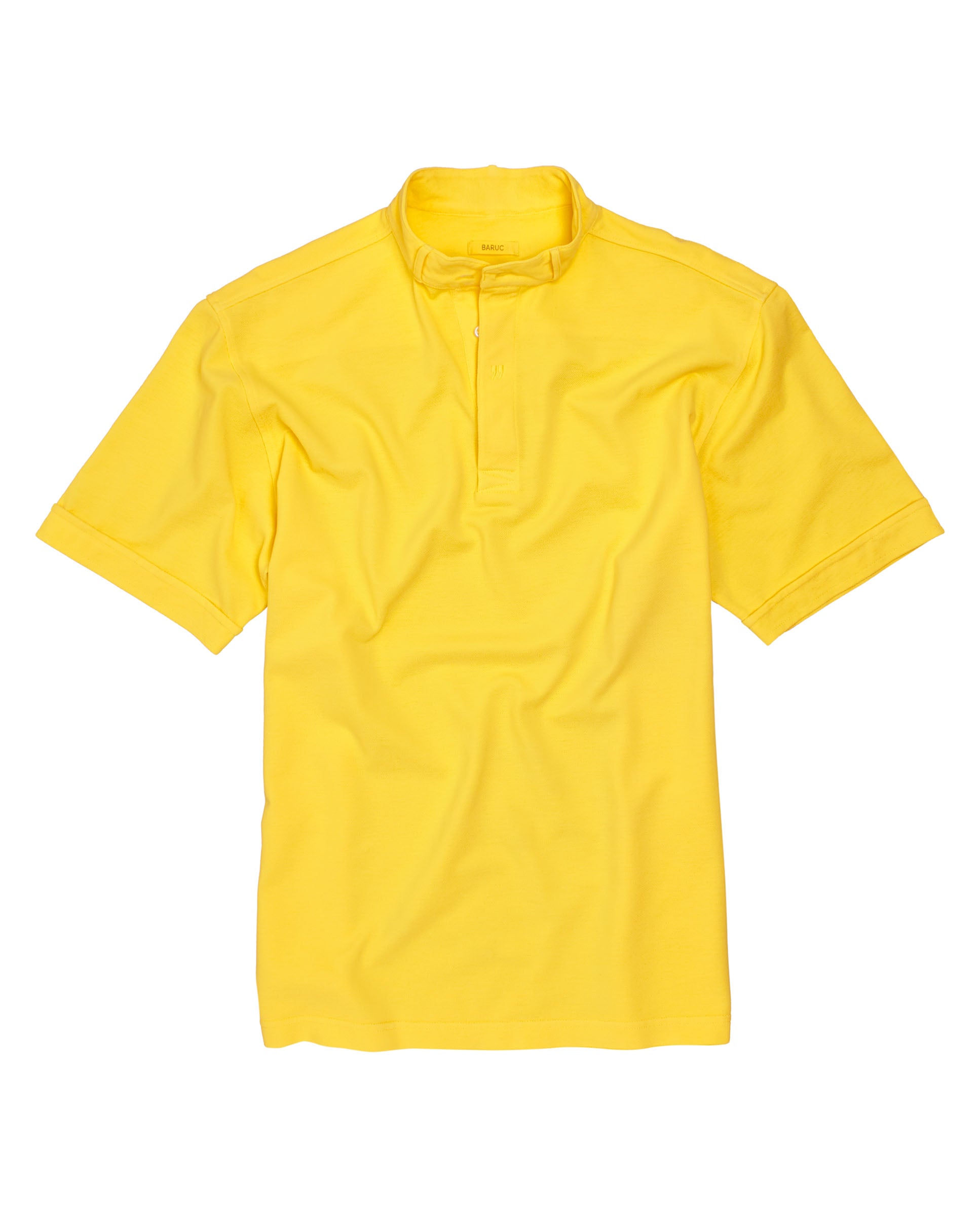 SHORT SLEEVE yellow TURKANA POLO by BARUC | 71402_0021_2
