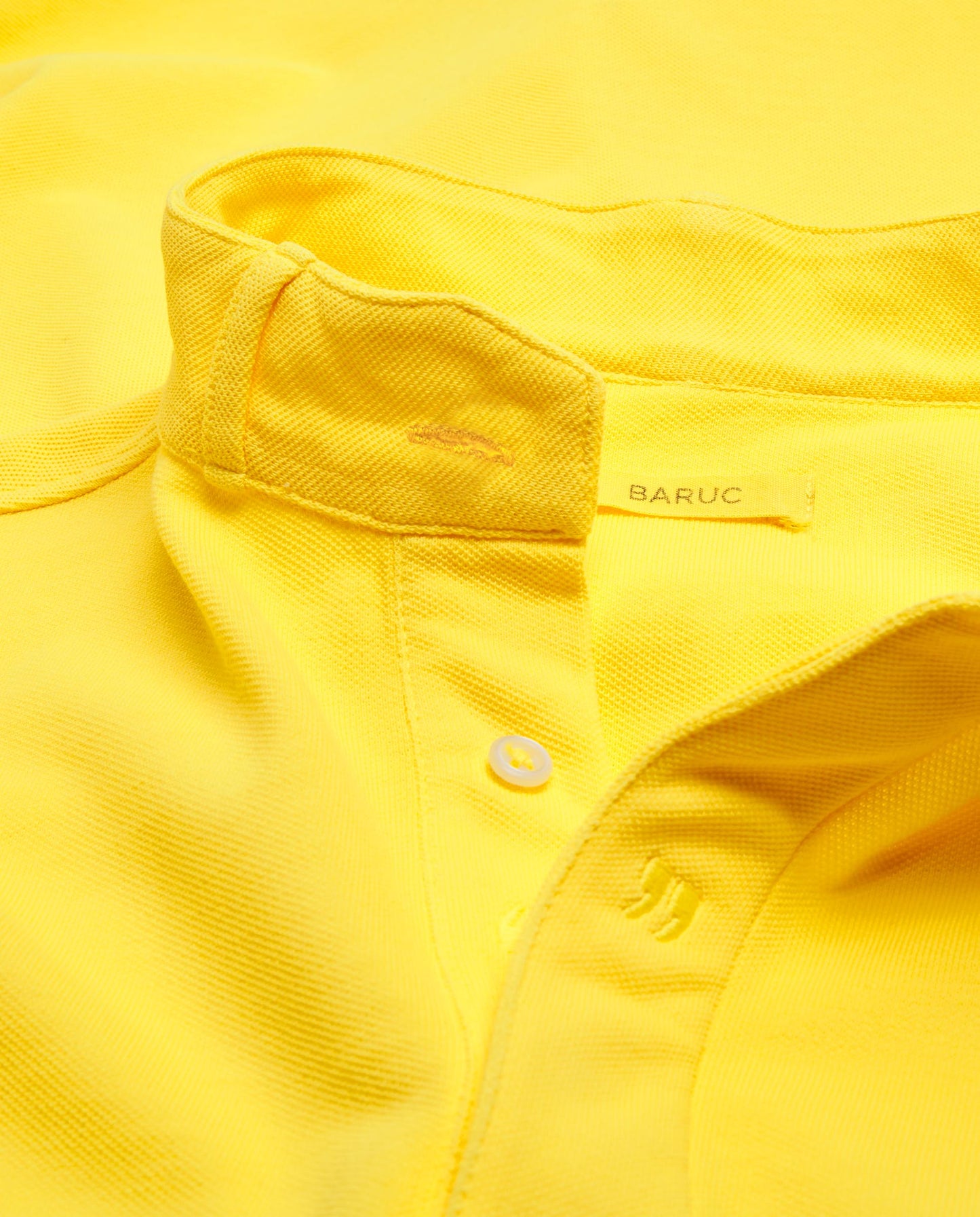 SHORT SLEEVE yellow TURKANA POLO by BARUC | 71402_0021_4
