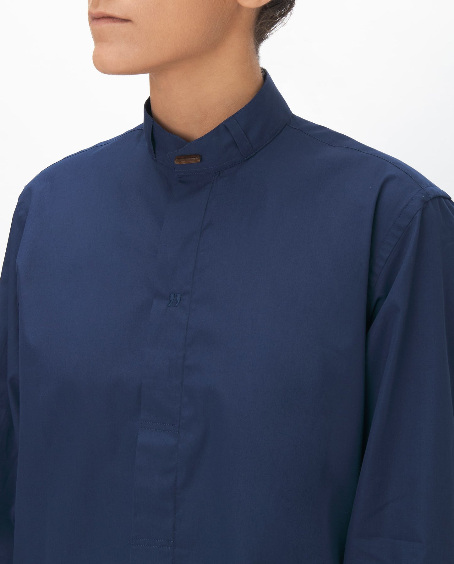 NAVY BLUE COTTON LONDON SHIRT