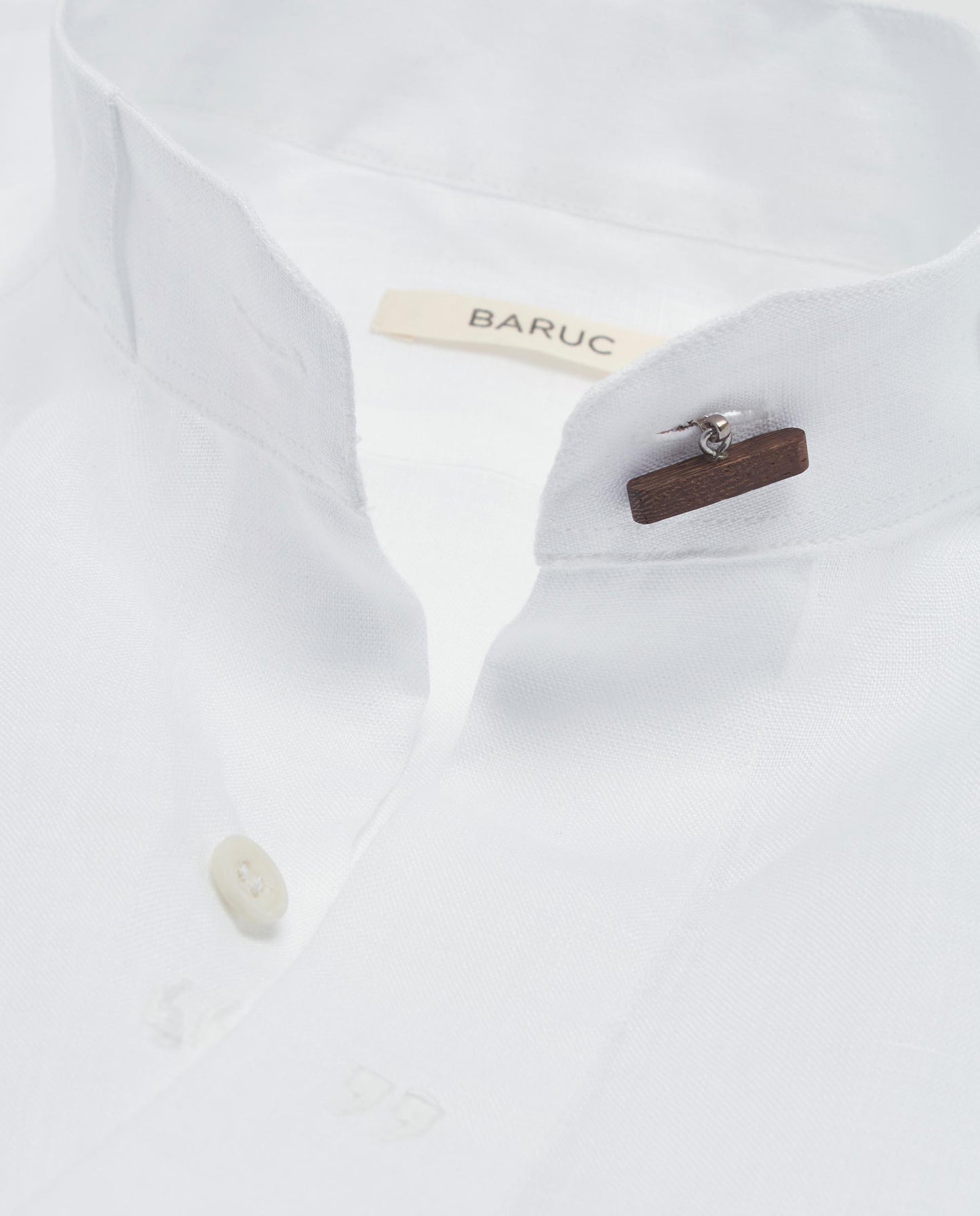 WHITE LINEN LONDON SHIRT