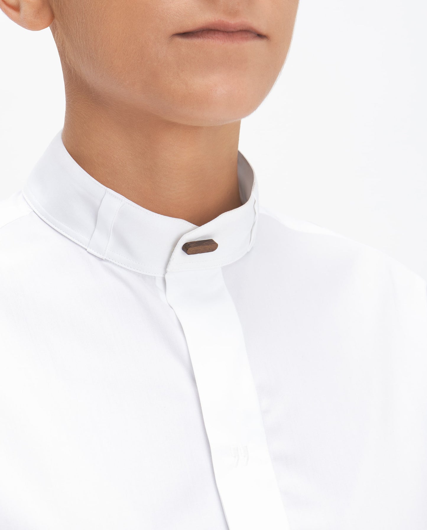 WHITE COTTON LONDON SHIRT