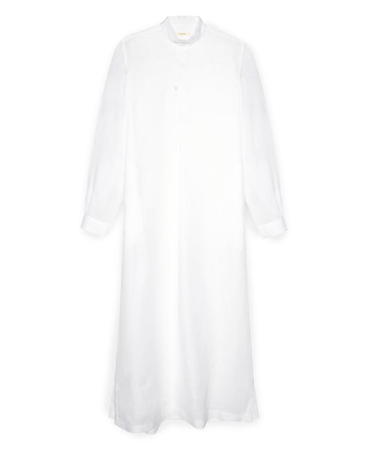 WHITE LINEN CASABLANCA KAFTAN