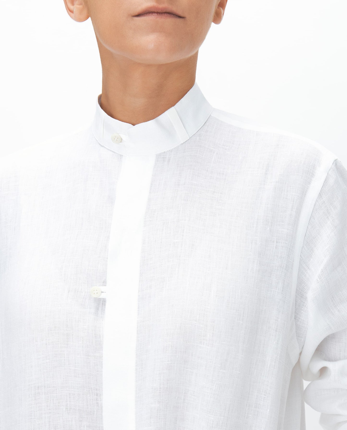 WHITE LINEN CASABLANCA KAFTAN