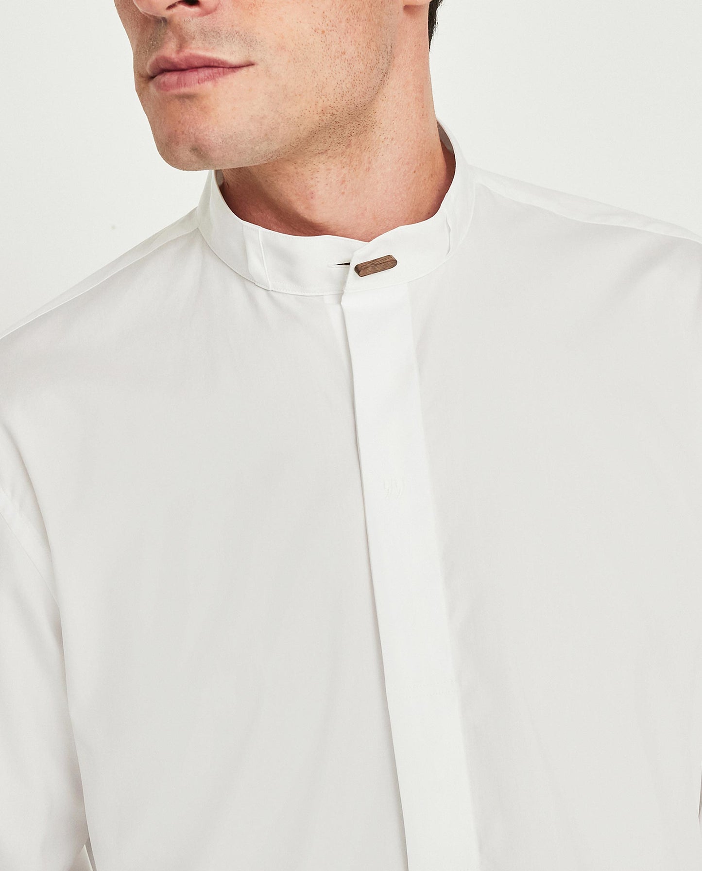 WHITE COTTON LONDON SHIRT