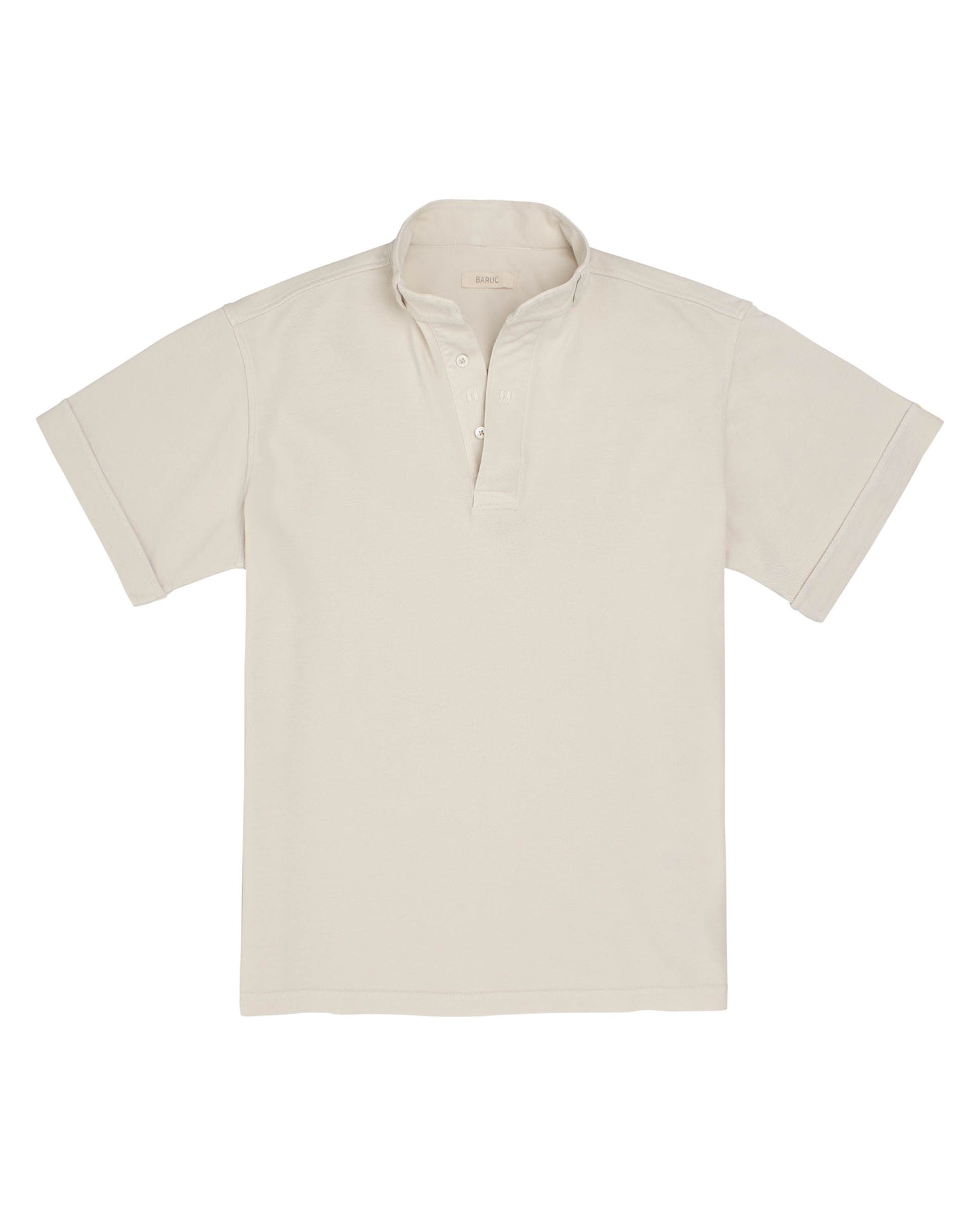 SHORT SLEEVE STONE WHITE TURKANA POLO