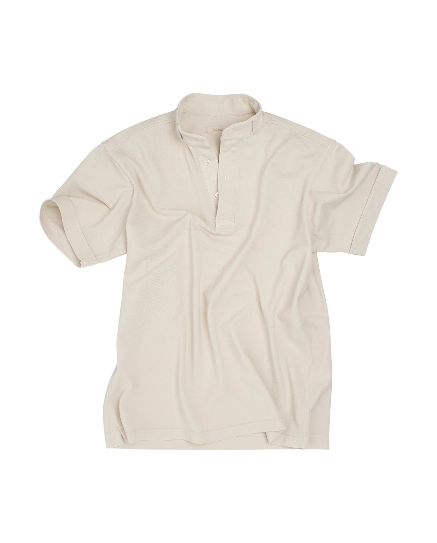 SHORT SLEEVE STONE WHITE TURKANA POLO