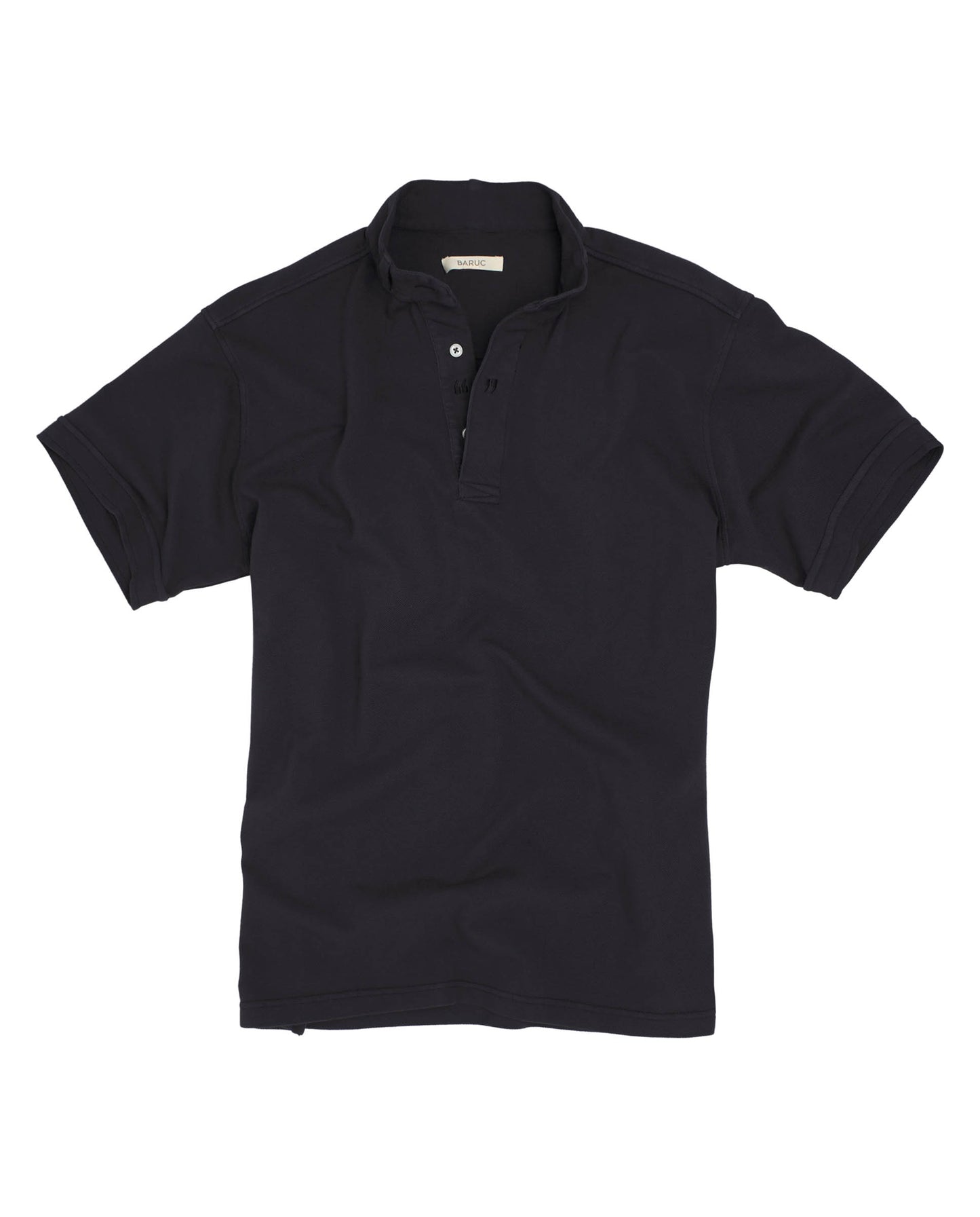 SHORT SLEEVE BLACK TURKANA POLO