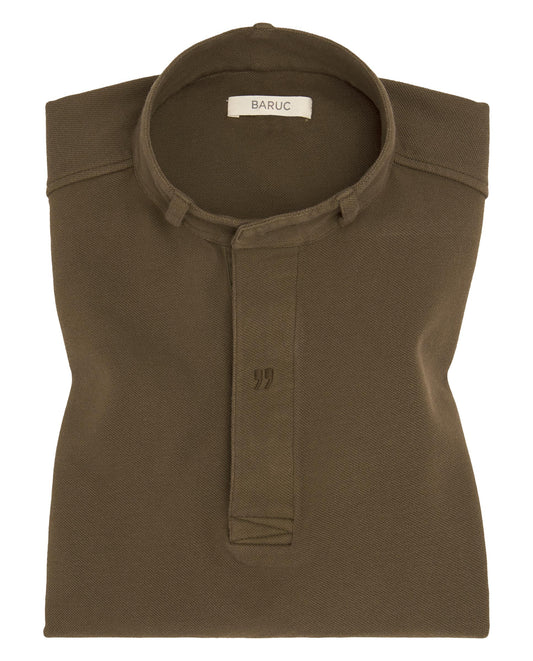 SHORT SLEEVE KHAKI TURKANA POLO