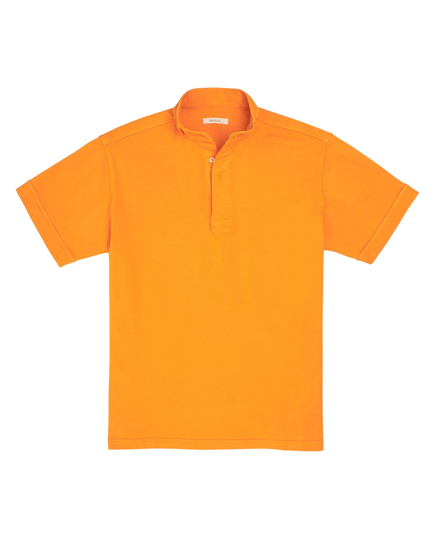 SHORT SLEEVE MUSTARD TURKANA POLO