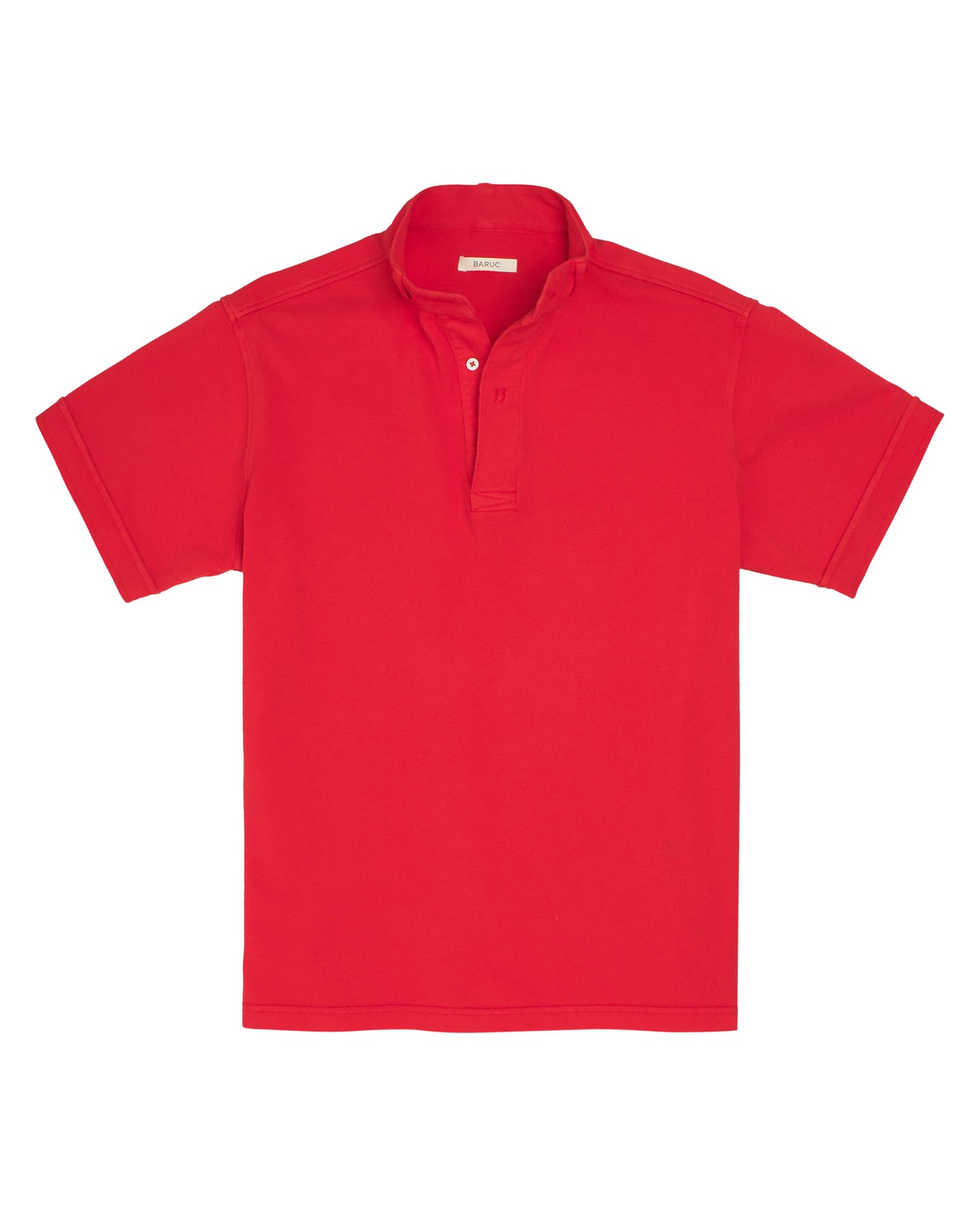 SHORT SLEEVE RED TURKANA POLO