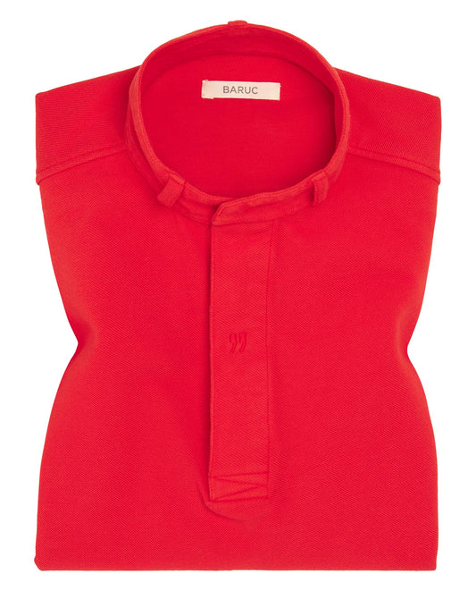 SHORT SLEEVE RED TURKANA POLO