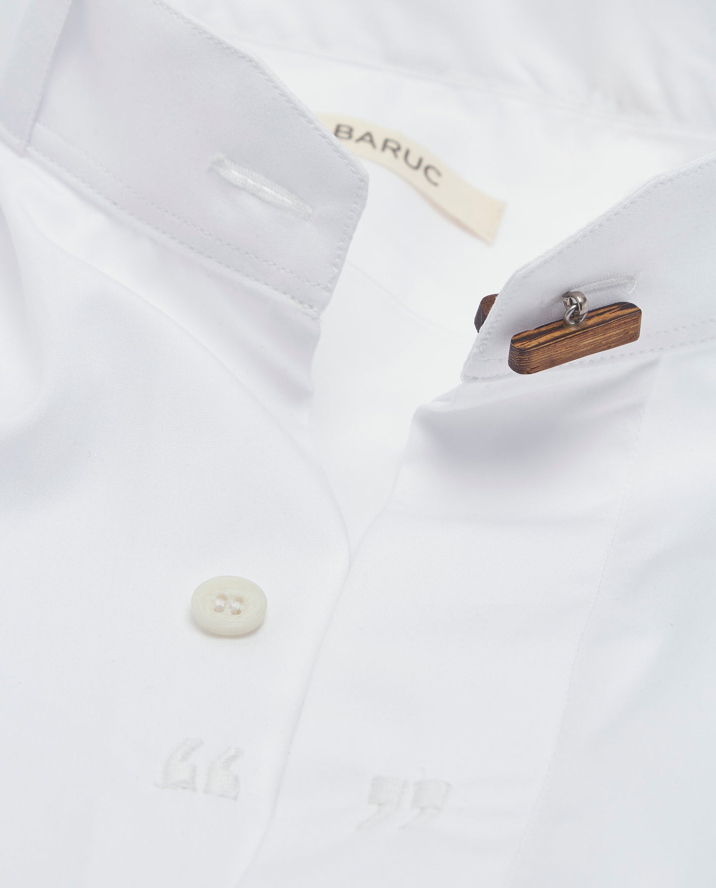 WHITE COTTON LONDON SHIRT