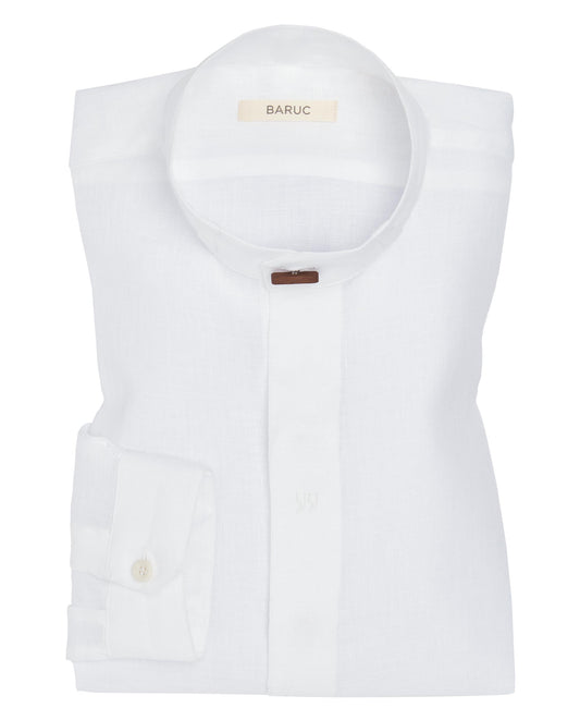 WHITE LINEN LONDON SHIRT