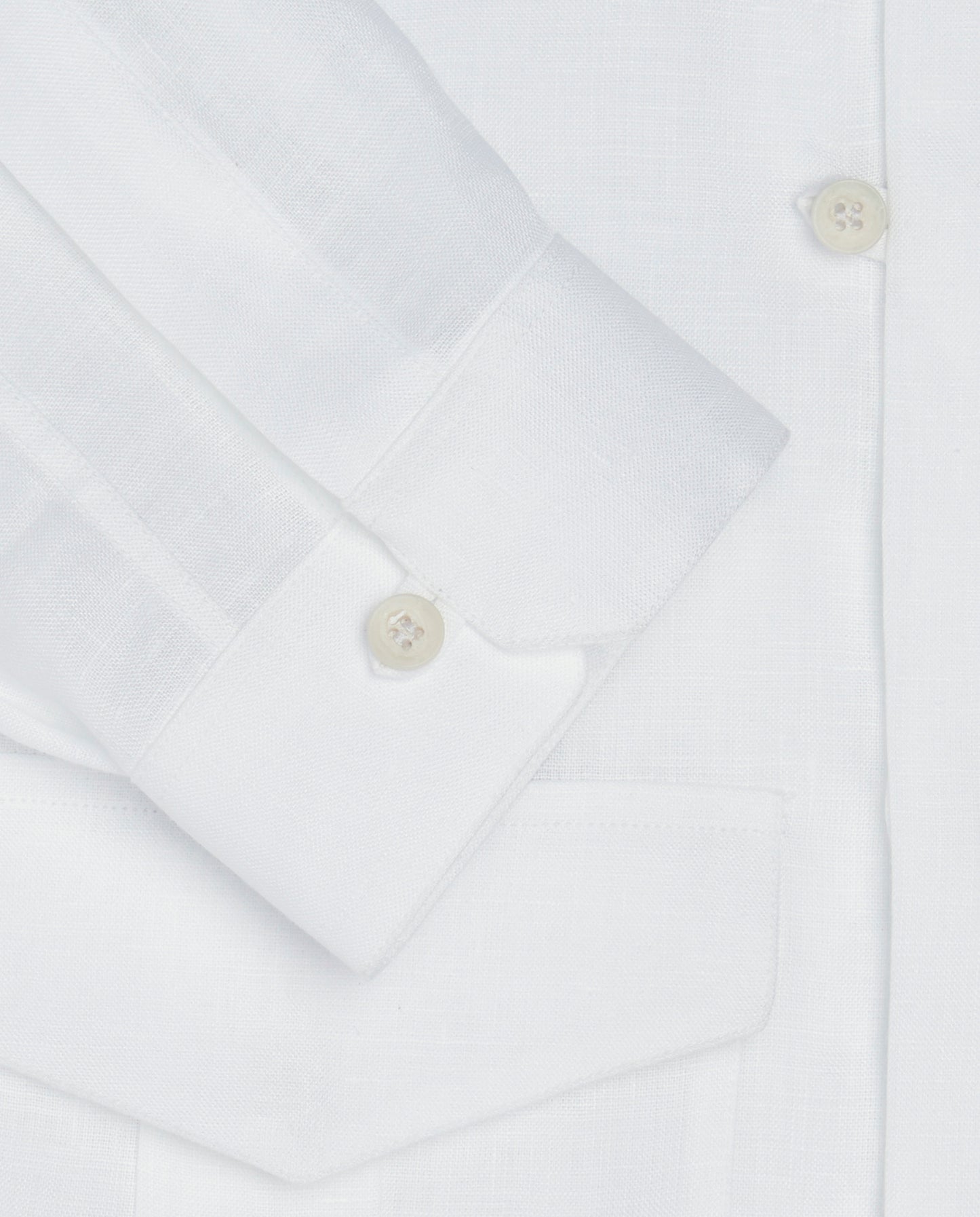 WHITE LINEN HABANA GUAYABERA SHIRT